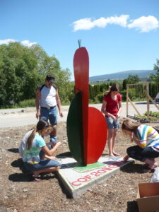 Michaelbrook sculpture u0026amp; students2012 003